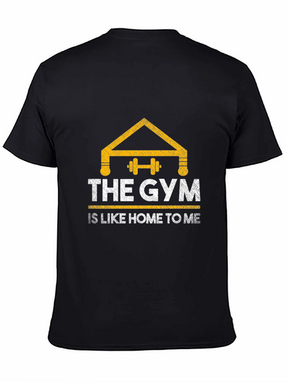 Camiseta Negra Gym is Home