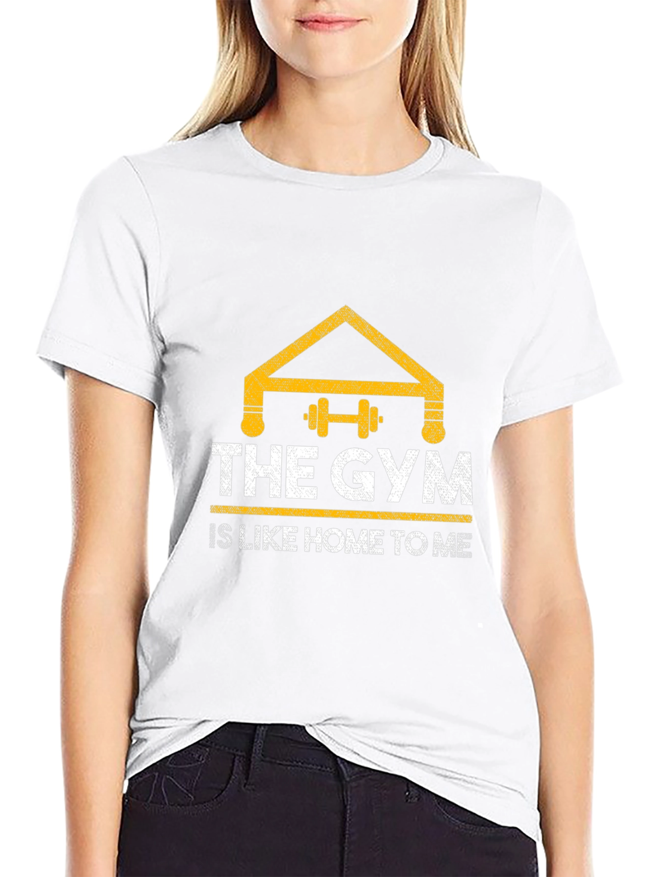 Camiseta Negra Gym is Home