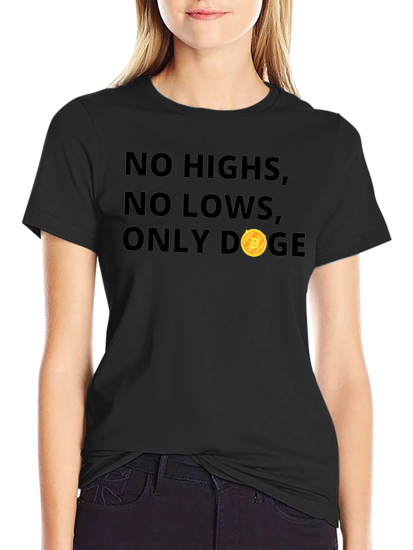 Camiseta Doge: Sin Altos Sin Bajos Solo Doge