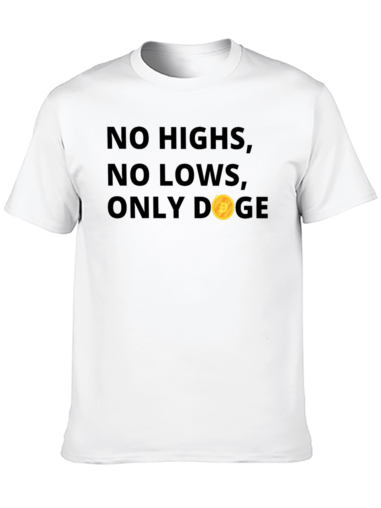 Camiseta Doge: Sin Altos Sin Bajos Solo Doge