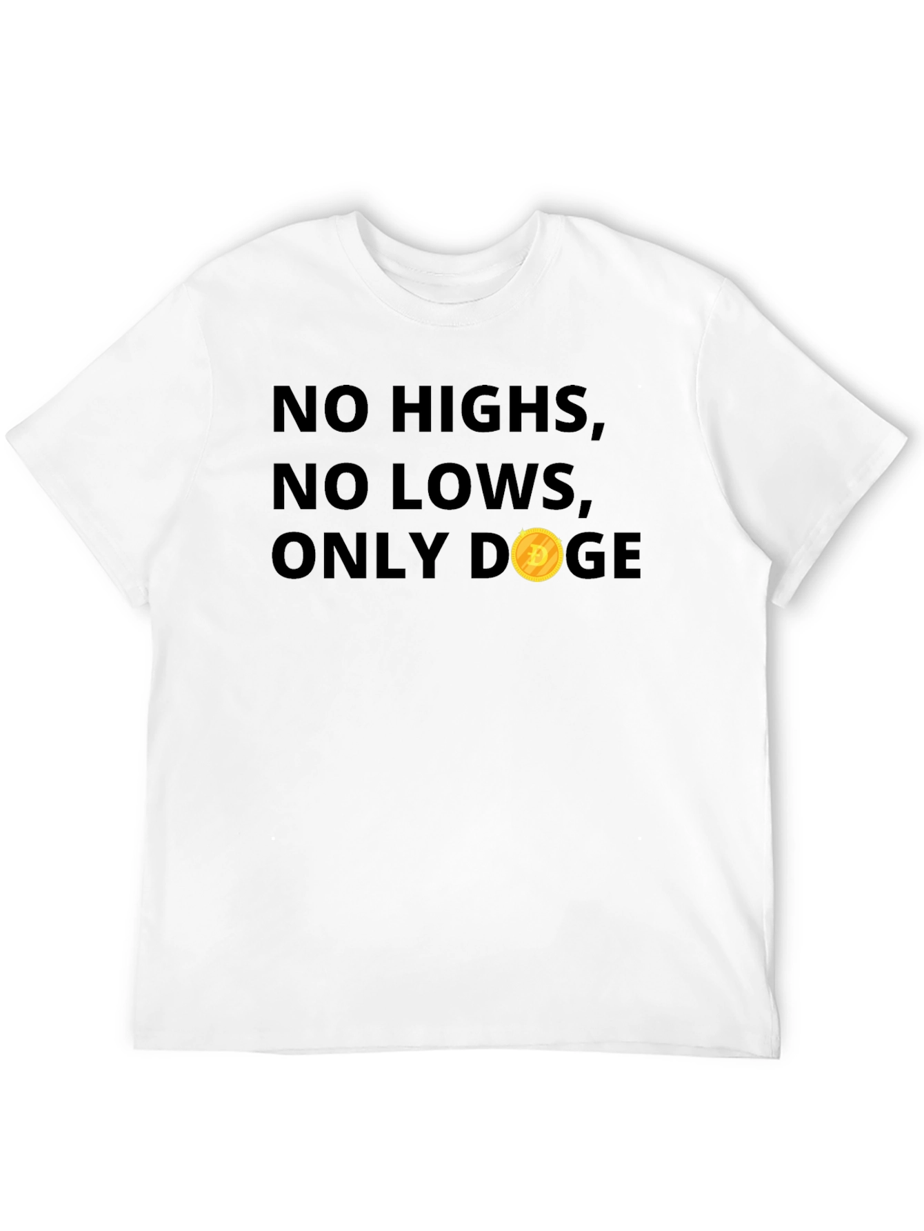 Camiseta Doge: Sin Altos Sin Bajos Solo Doge