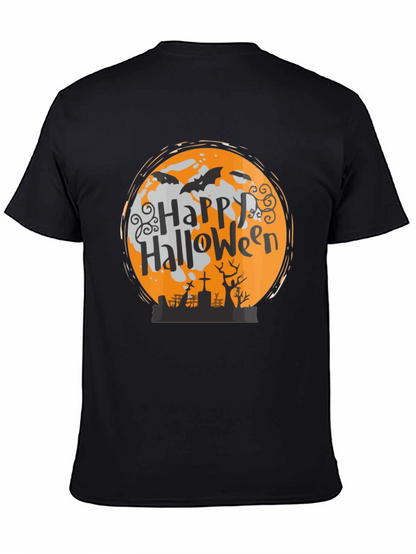 Camiseta Halloween Luna Murciélagos