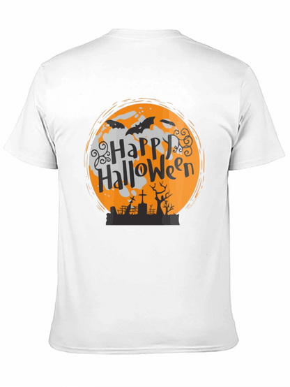 Camiseta Halloween Luna Murciélagos