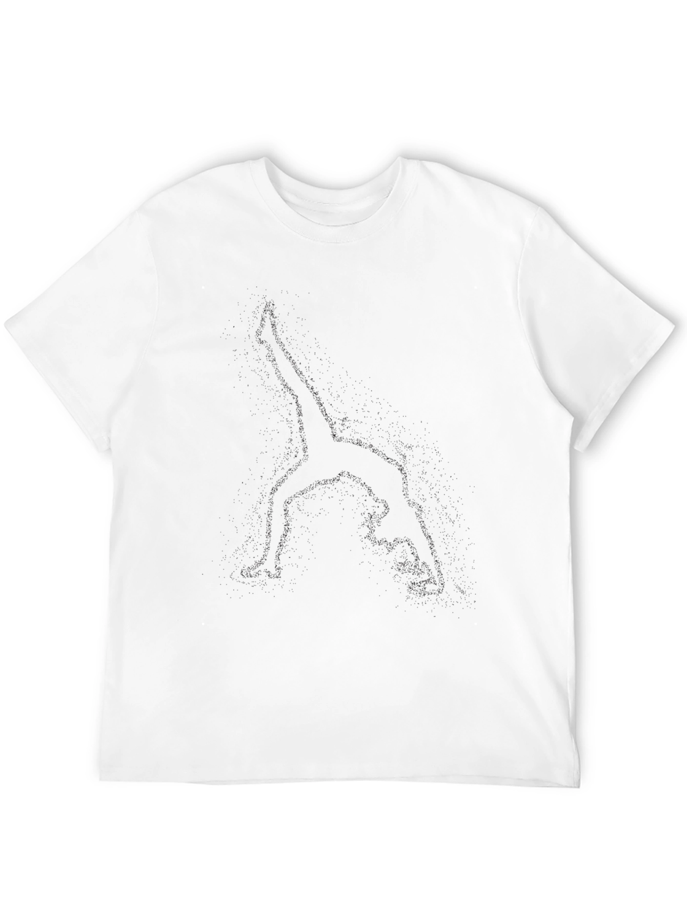 Camiseta Negra Casual de Hombre - Algodón Cómodo