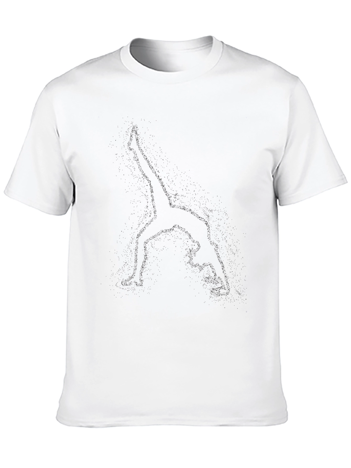 Camiseta Negra Casual de Hombre - Algodón Cómodo