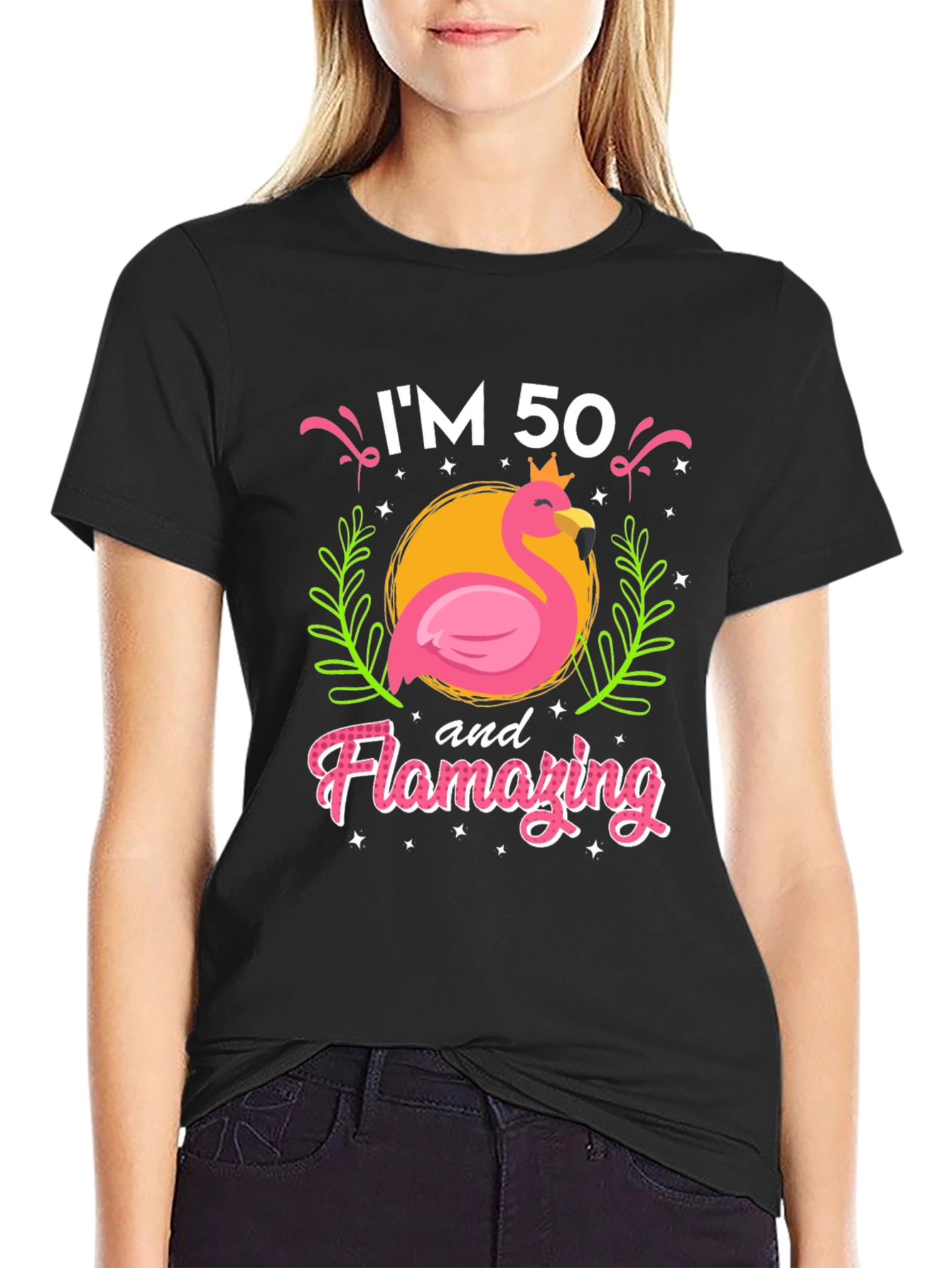 Camiseta Im 50 and Flamazing