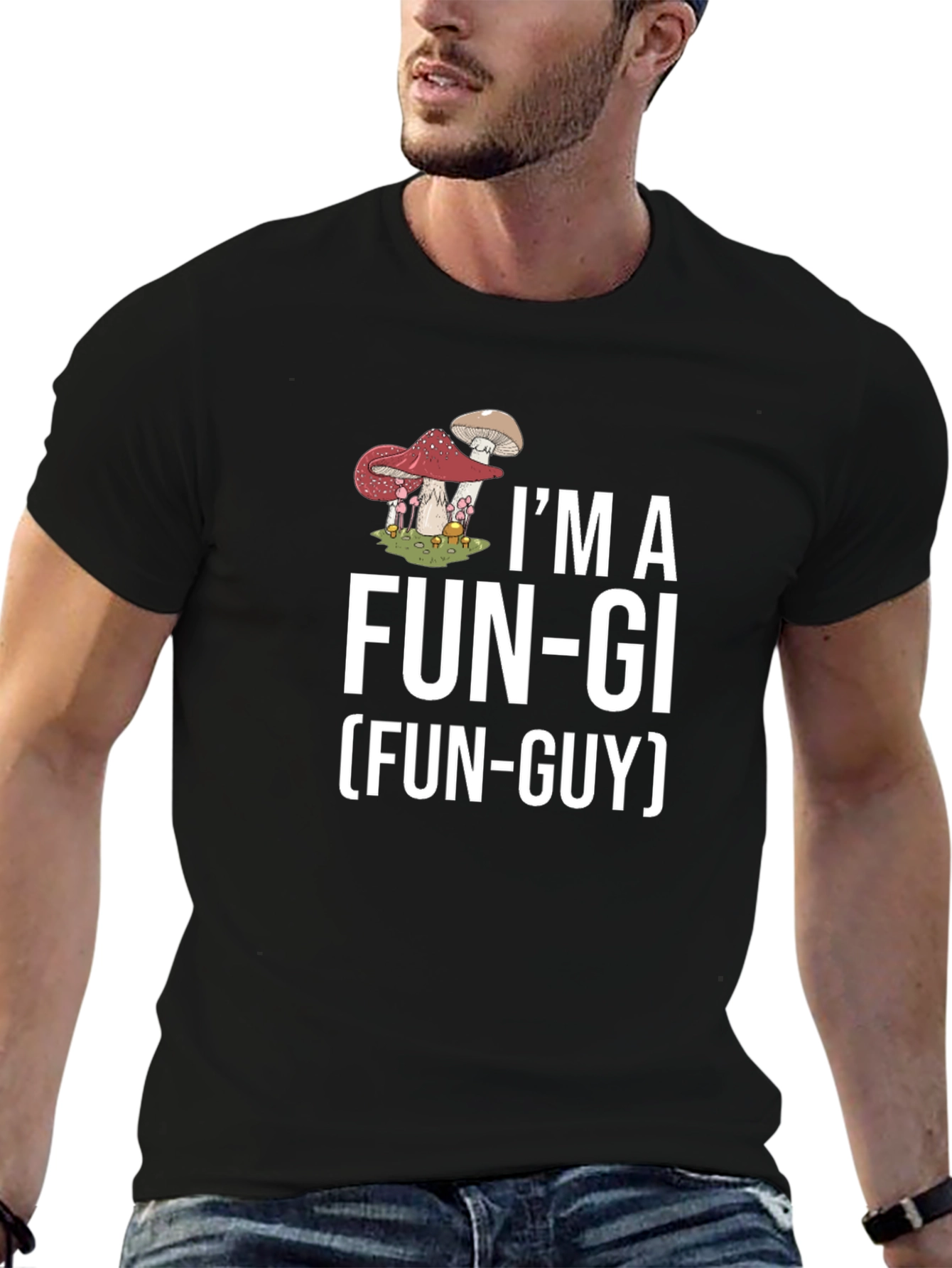 Camiseta Hombre: Soy un Fun-gi (Fun-Guy)