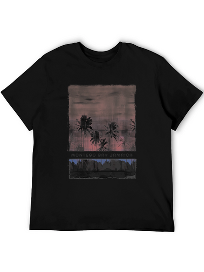 Camiseta Negra: Montego Bay Jamaica