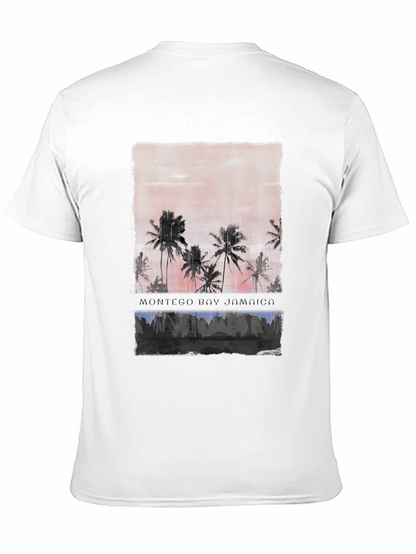 Camiseta Negra: Montego Bay Jamaica