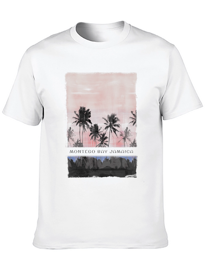 Camiseta Negra: Montego Bay Jamaica