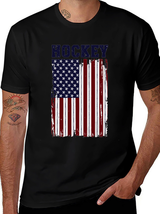 Camiseta Hockey Bandera Americana