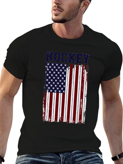 Camiseta Hockey Bandera Americana