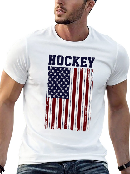 Camiseta Hockey Bandera Americana