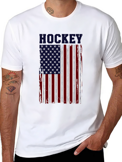 Camiseta Hockey Bandera Americana