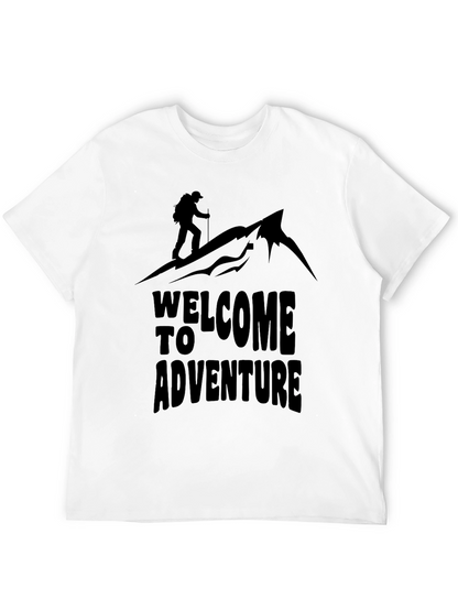 Camiseta Negra Welcome to Adventure