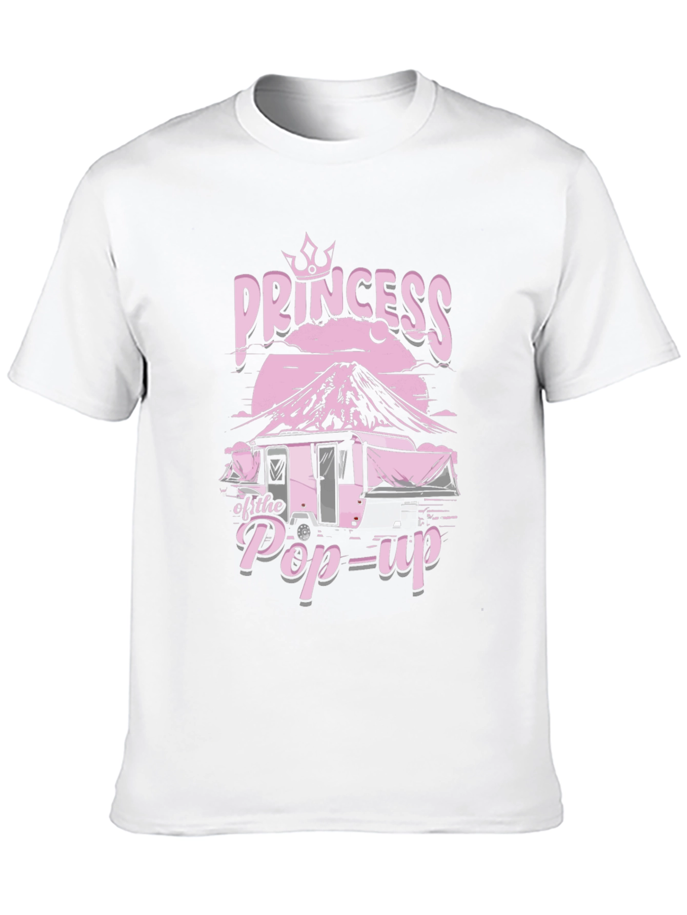 Camiseta Negra Princesa de la Caravana Pop-Up