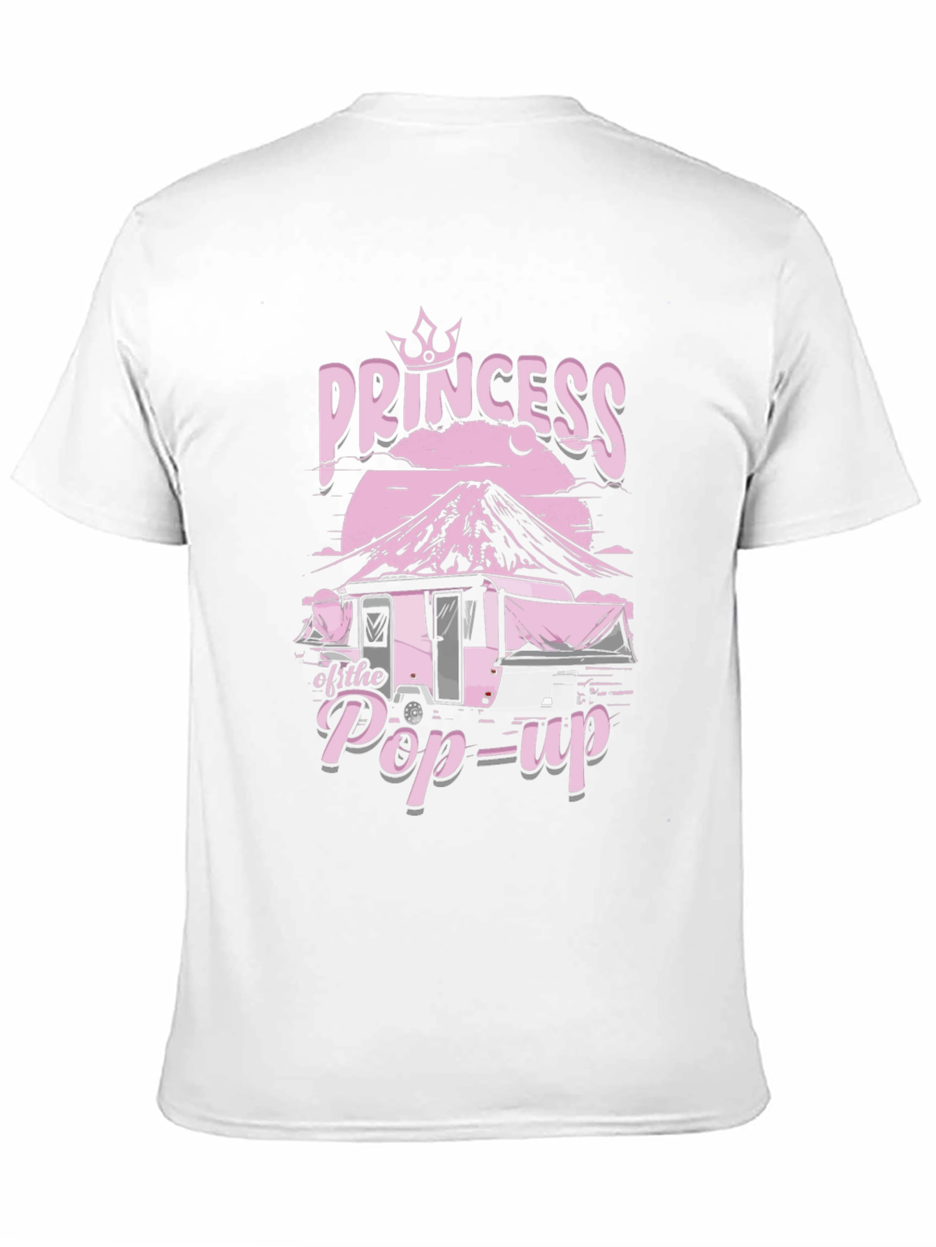Camiseta Negra Princesa de la Caravana Pop-Up