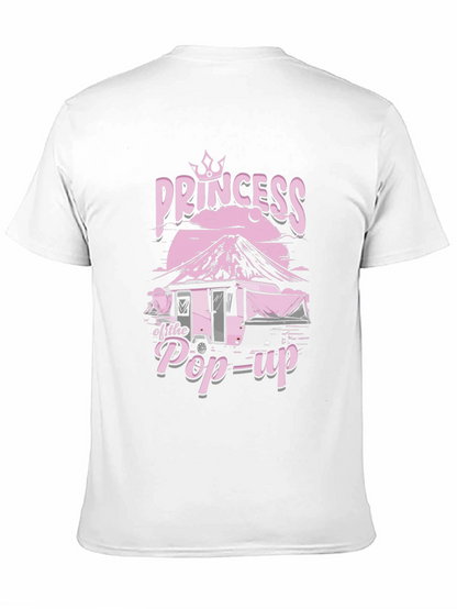 Camiseta Negra Princesa de la Caravana Pop-Up