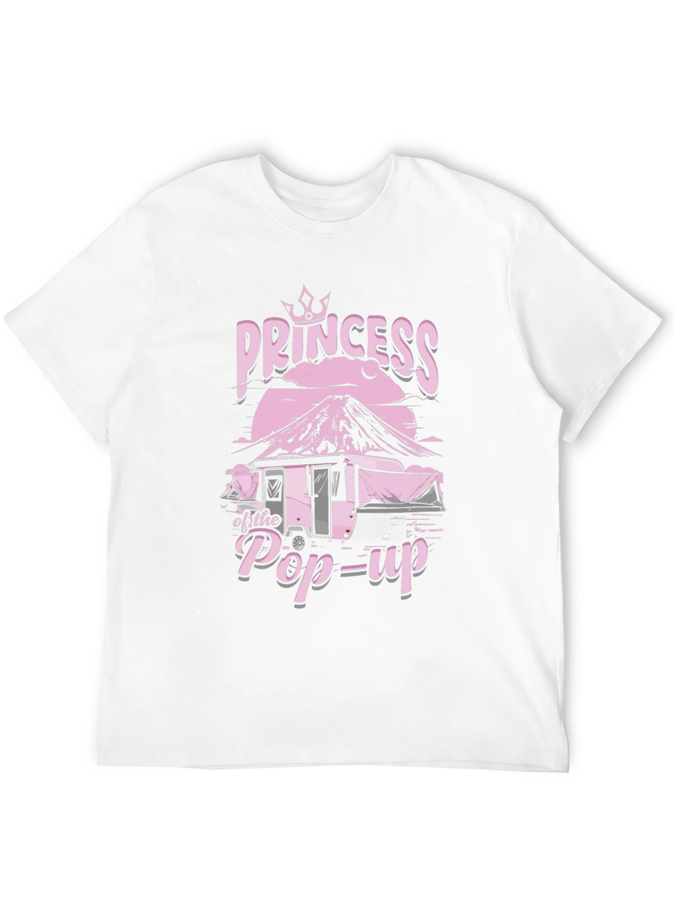 Camiseta Negra Princesa de la Caravana Pop-Up