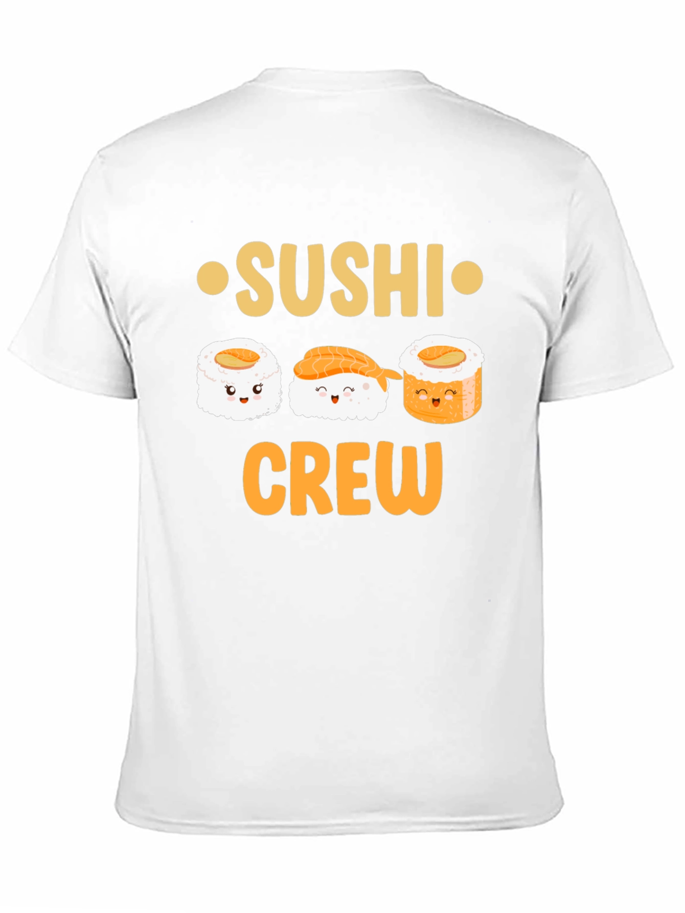 Camiseta Negra Sushi Crew