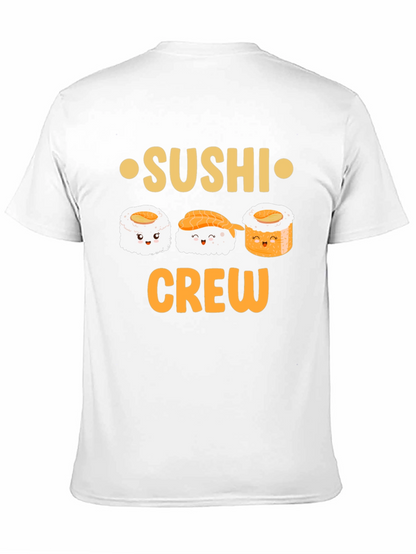 Camiseta Negra Sushi Crew