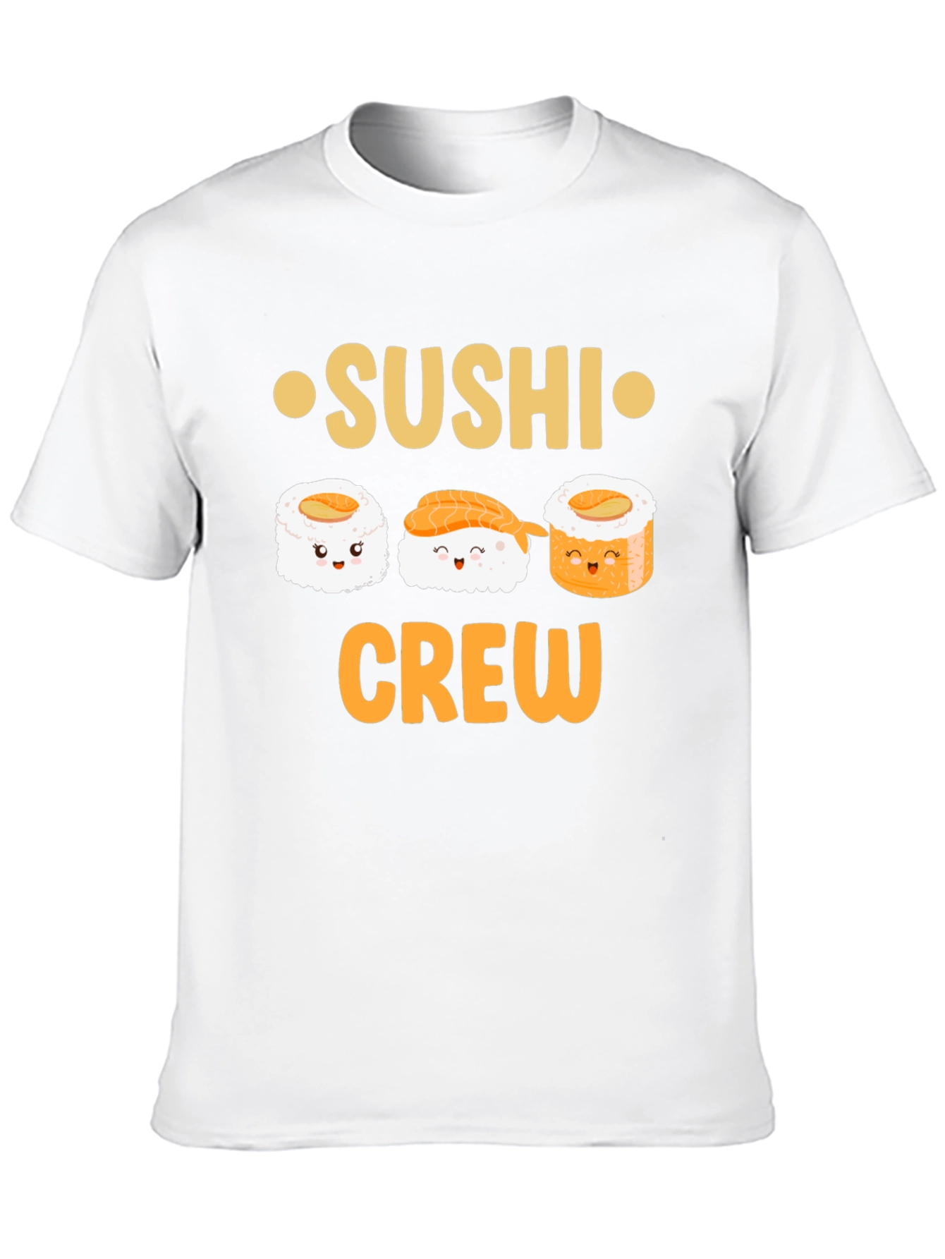 Camiseta Negra Sushi Crew