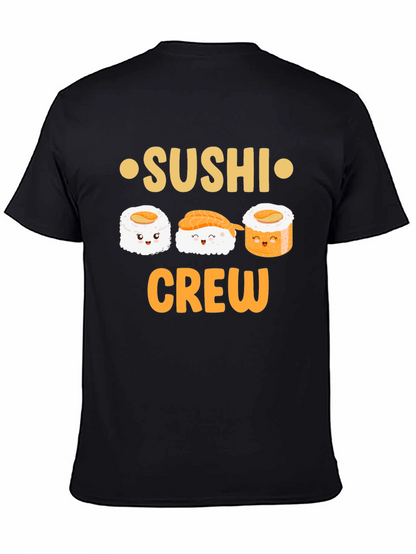 Camiseta Negra Sushi Crew