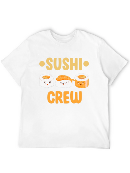 Camiseta Negra Sushi Crew