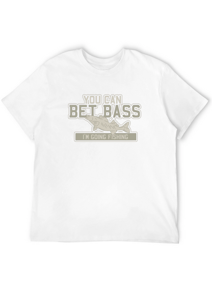 Camiseta Negra con Diseño de Pesca Bet Bass