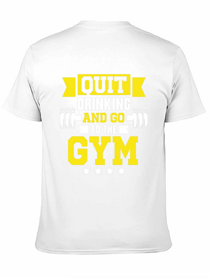 Camiseta Negra Gym Motivacional