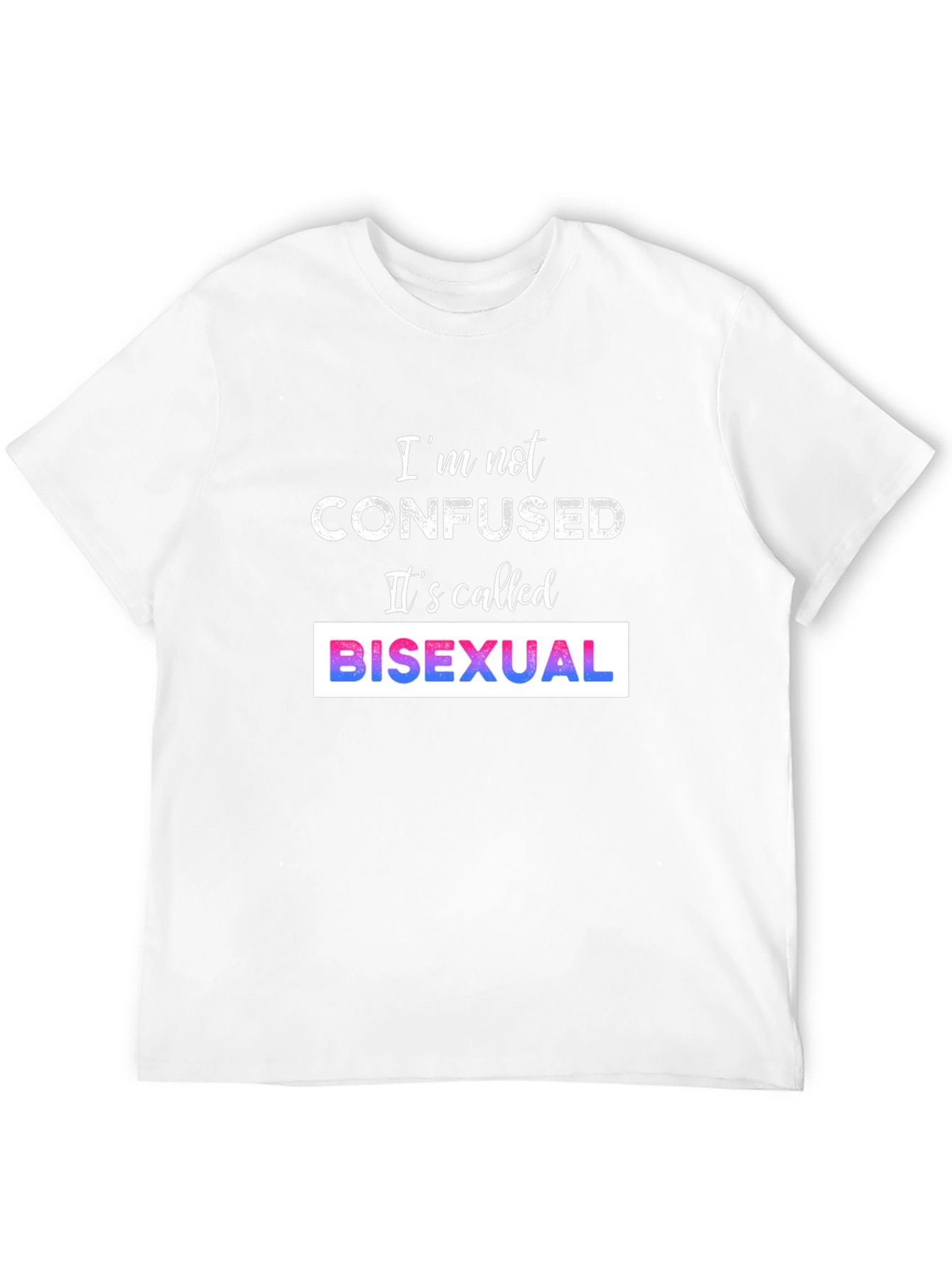 Camiseta Bisexual - No Estoy Confundido