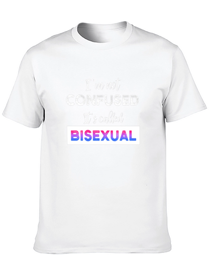 Camiseta Bisexual - No Estoy Confundido
