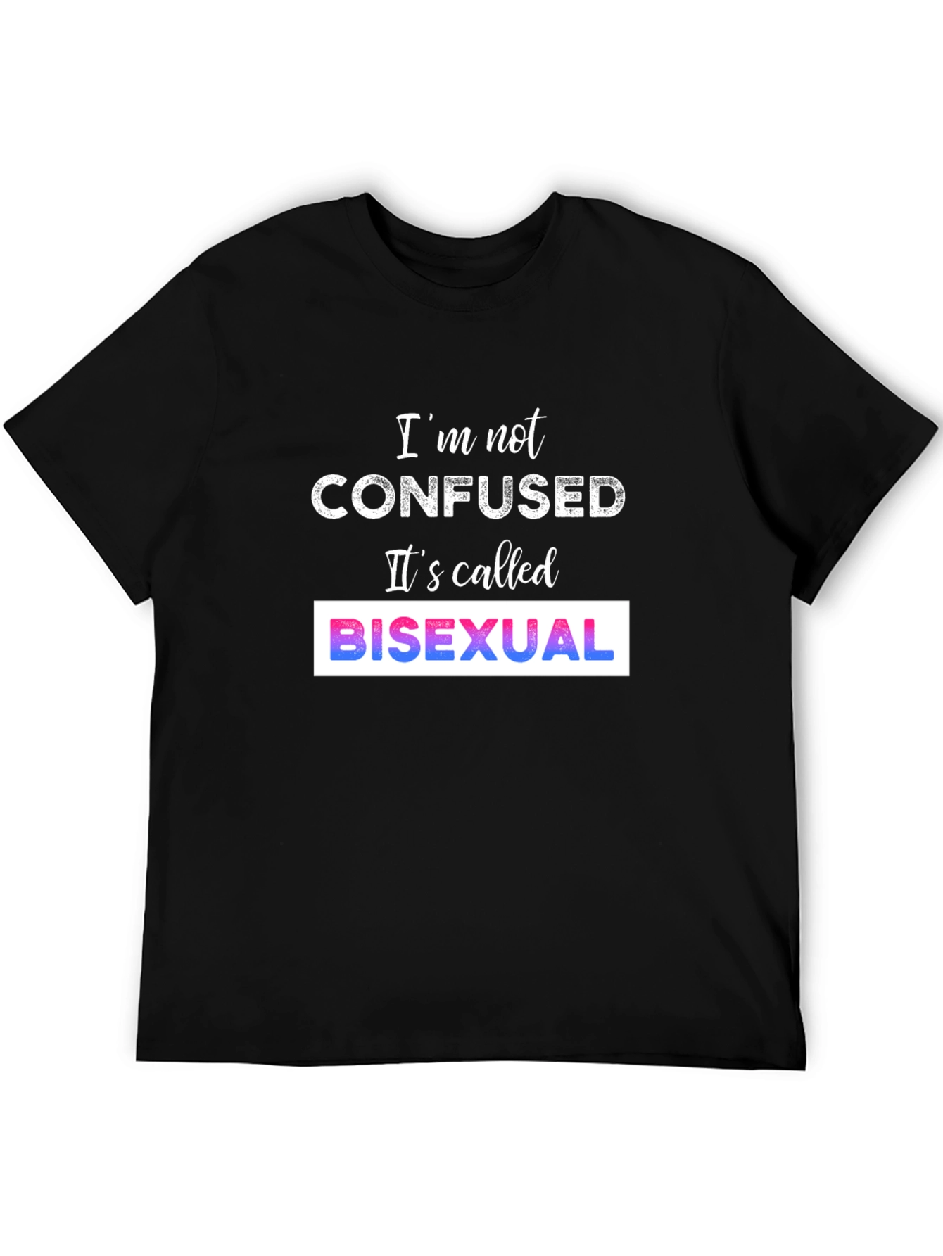 Camiseta Bisexual - No Estoy Confundido