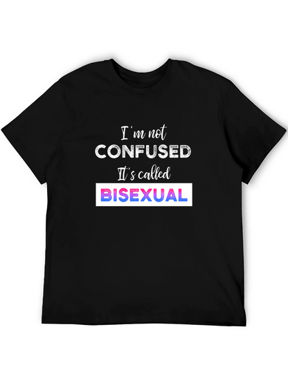 Camiseta Bisexual - No Estoy Confundido