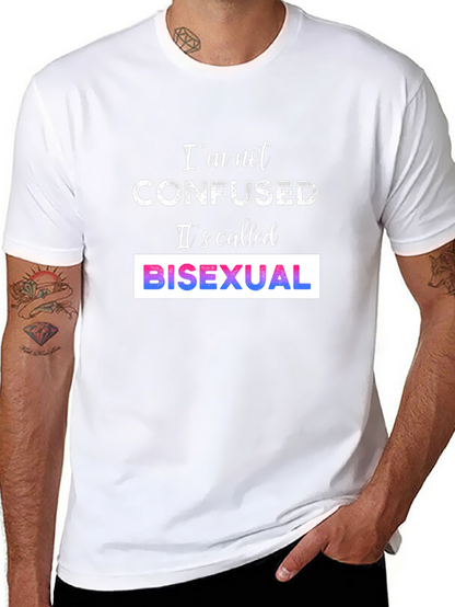 Camiseta Bisexual - No Estoy Confundido