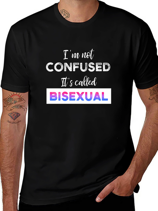 Camiseta Bisexual - No Estoy Confundido