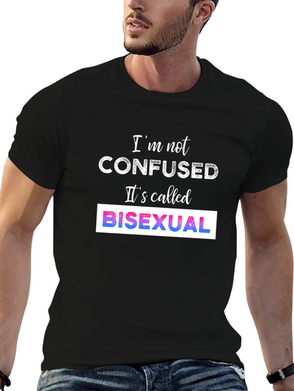 Camiseta Bisexual - No Estoy Confundido