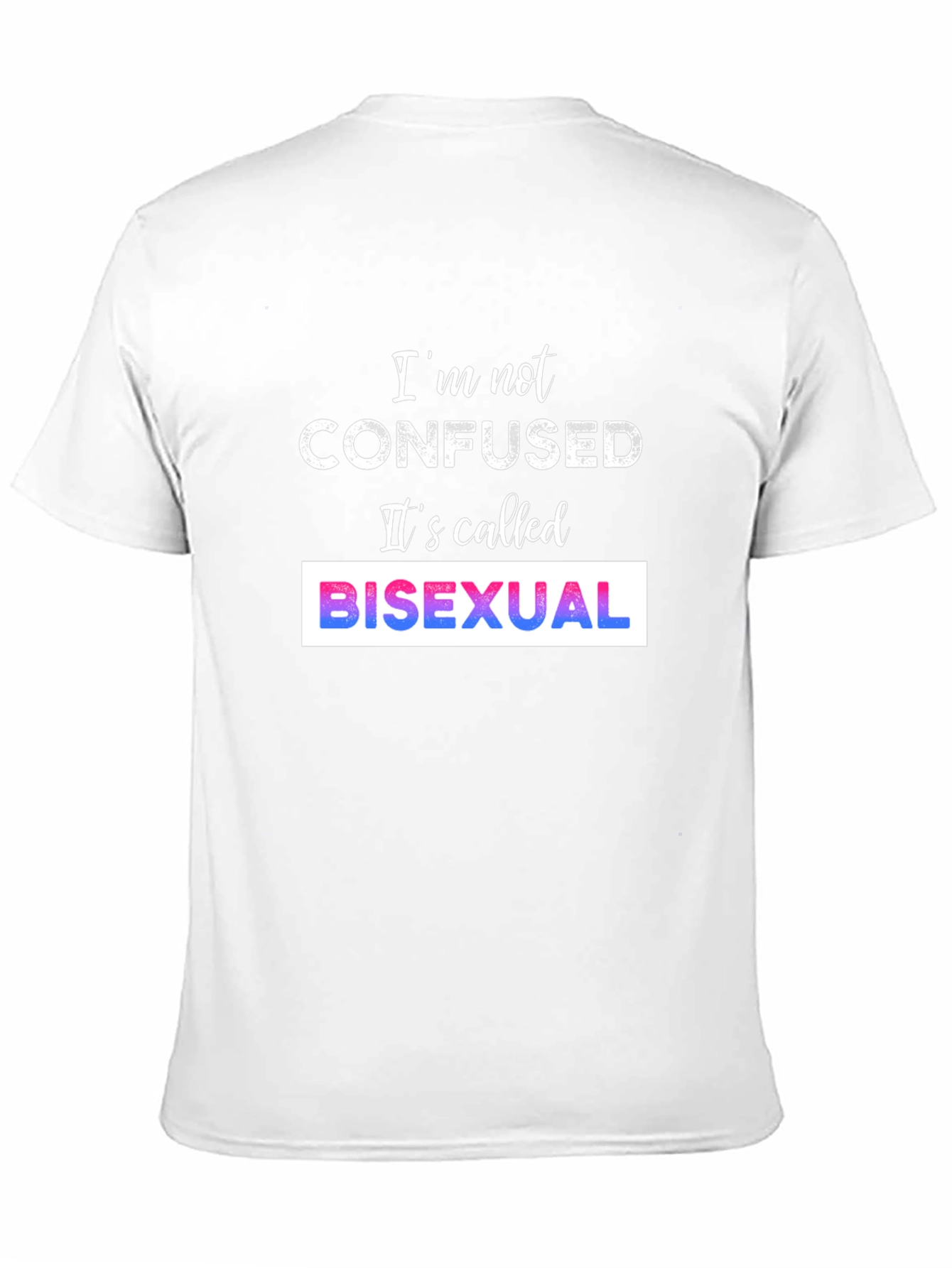 Camiseta Bisexual - No Estoy Confundido