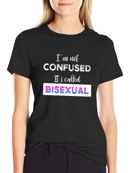 Camiseta Bisexual - No Estoy Confundido