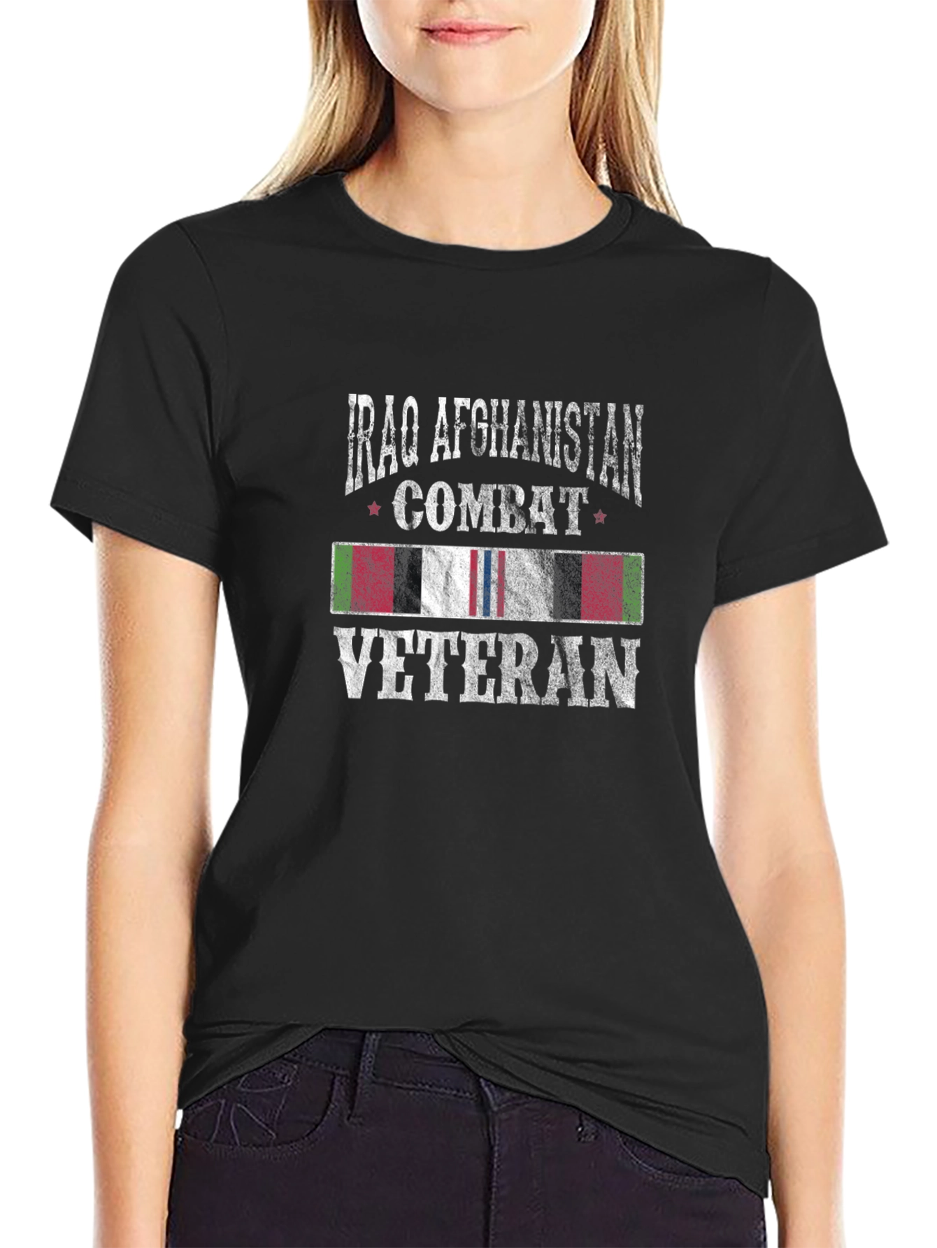 Camiseta Veterano Irak Afganistán