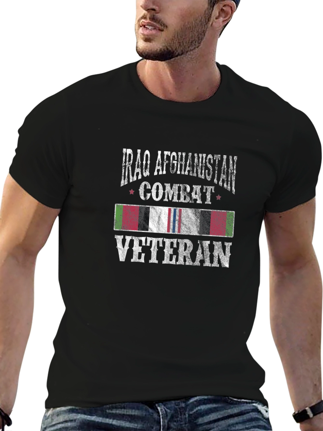 Camiseta Veterano Irak Afganistán
