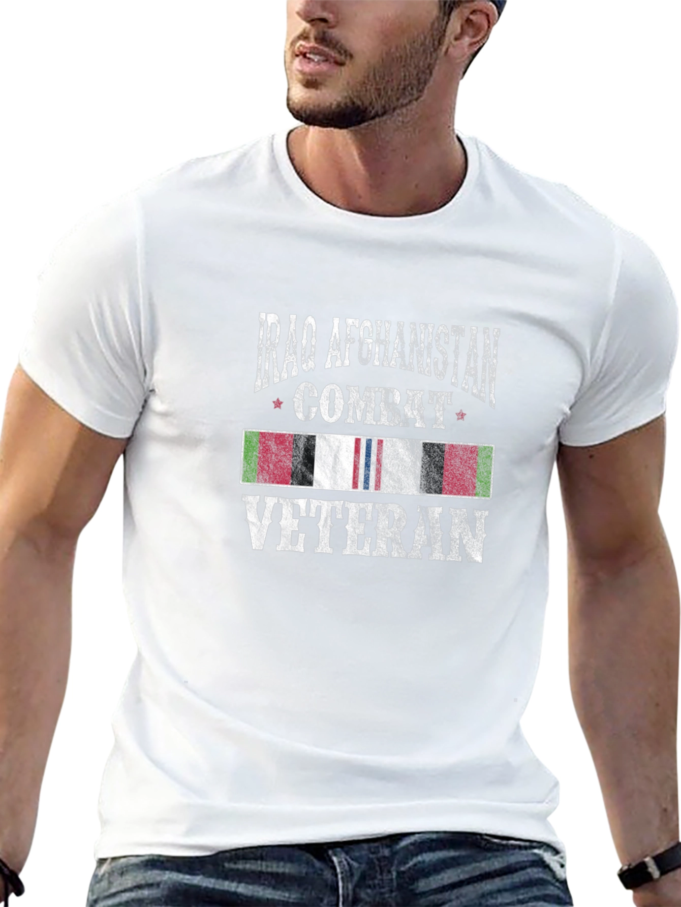 Camiseta Veterano Irak Afganistán