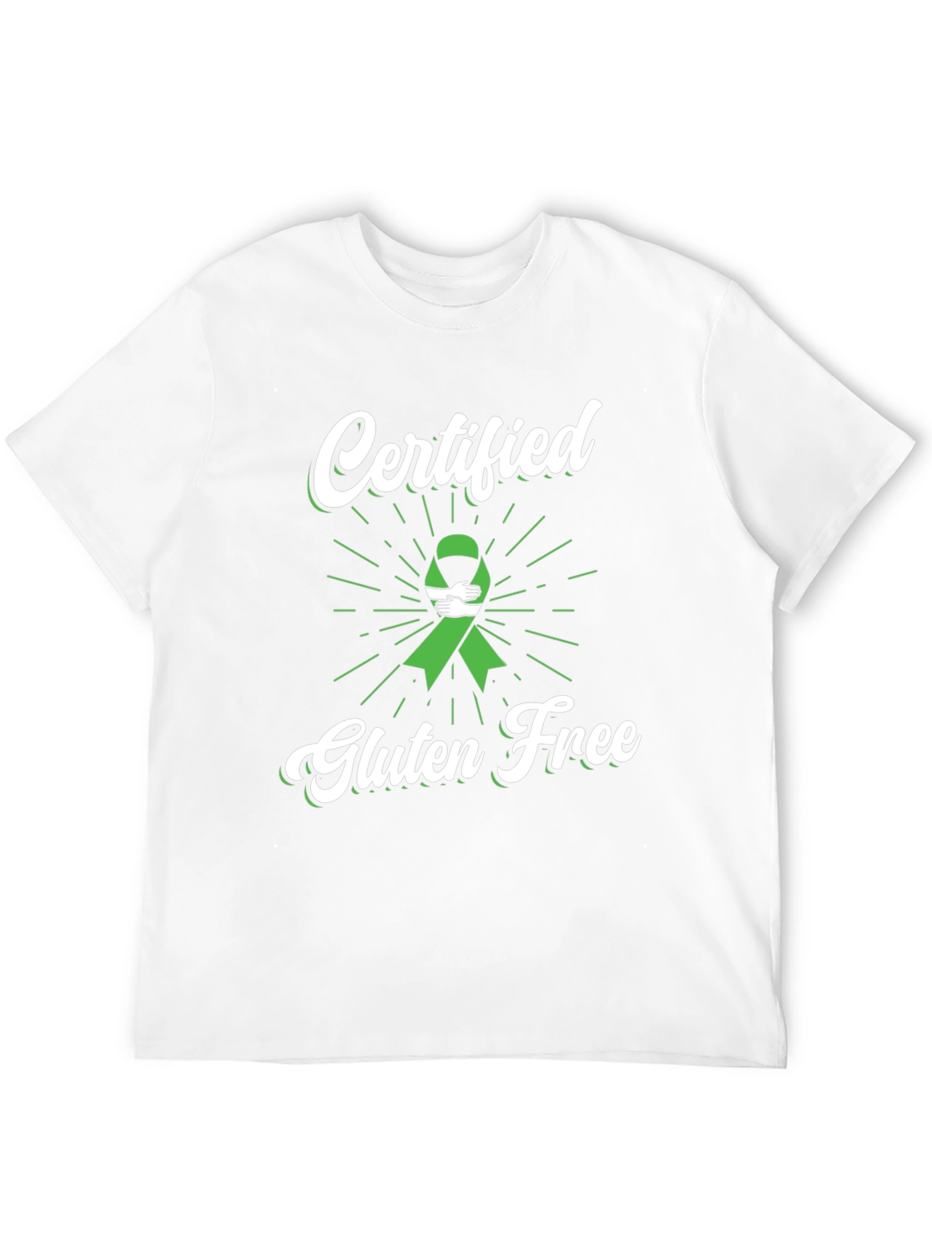 Camiseta Negra Certificado Libre de Gluten