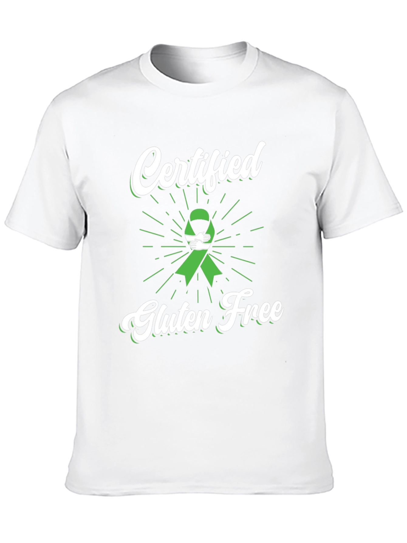 Camiseta Negra Certificado Libre de Gluten