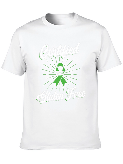 Camiseta Negra Certificado Libre de Gluten
