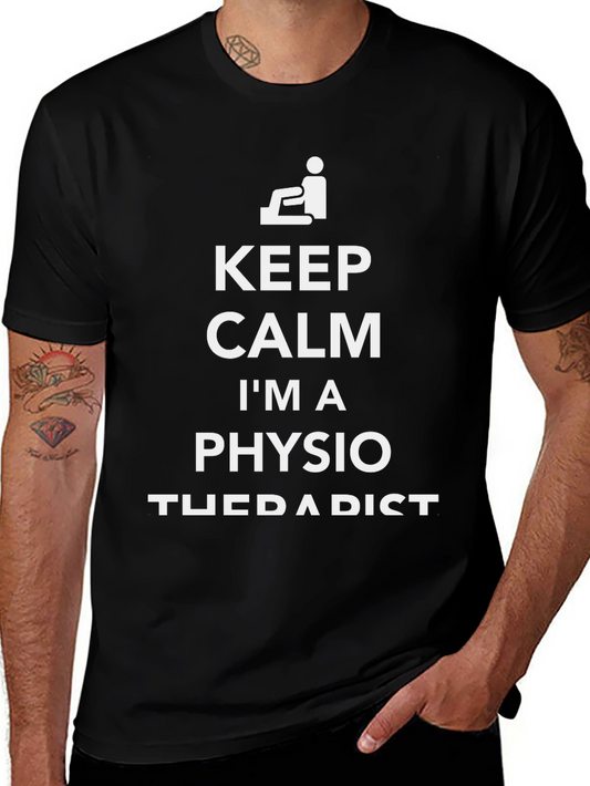 Camiseta Keep Calm Im a Physio