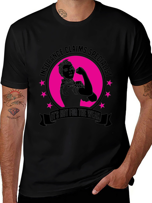 Camiseta Negra: Especialista en Reclamaciones de Seguros