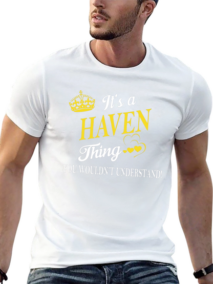Camiseta Negra Haven Thing - ¡Exclusiva!