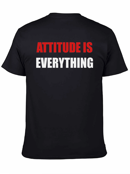 Camiseta Negra - Actitud Lo Es Todo