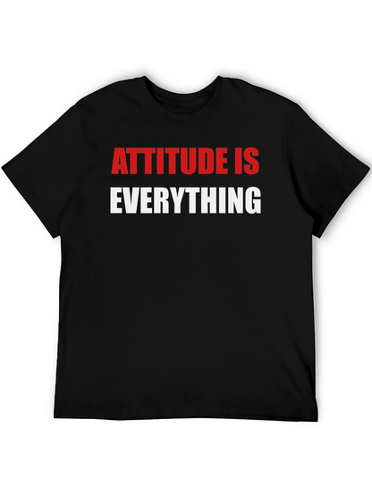 Camiseta Negra - Actitud Lo Es Todo